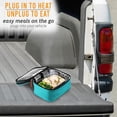 thumbnail image 6 of HOTLOGIC Food Warming Tote, Lunch Bag Plus 12V, Teal, 6 of 7