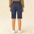 thumbnail image 6 of ATOGUTA Shorts for Girls with Pockets High Waisted Kids Sport Shorts for Soccer Basketball Running Navy, Size 5T-16, 6 of 6