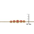 thumbnail image 2 of Primal Gold 14 Karat Yellow Gold Ruby Bracelet, 2 of 4
