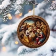 thumbnail image 4 of Colgantes de acrílico, decoraciones navideñas, adornos navideños planos, adornos para el hogar, adornos para el coche, decoraciones colgantes, decoraciones de jardín, decoraciones navideñas, decoracio, 4 of 6