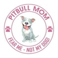 thumbnail image 3 of CafePress - PITBULL MOM - 11 oz Ceramic Mug - Novelty Coffee Tea Cup, 3 of 6