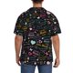 thumbnail image 3 of Fotbe I love you Mom Camisa Estampada de Manga Corta para Hombre, Casual de Verano, Estilo Playero, Sin Arrugas-XX-Large, 3 of 5