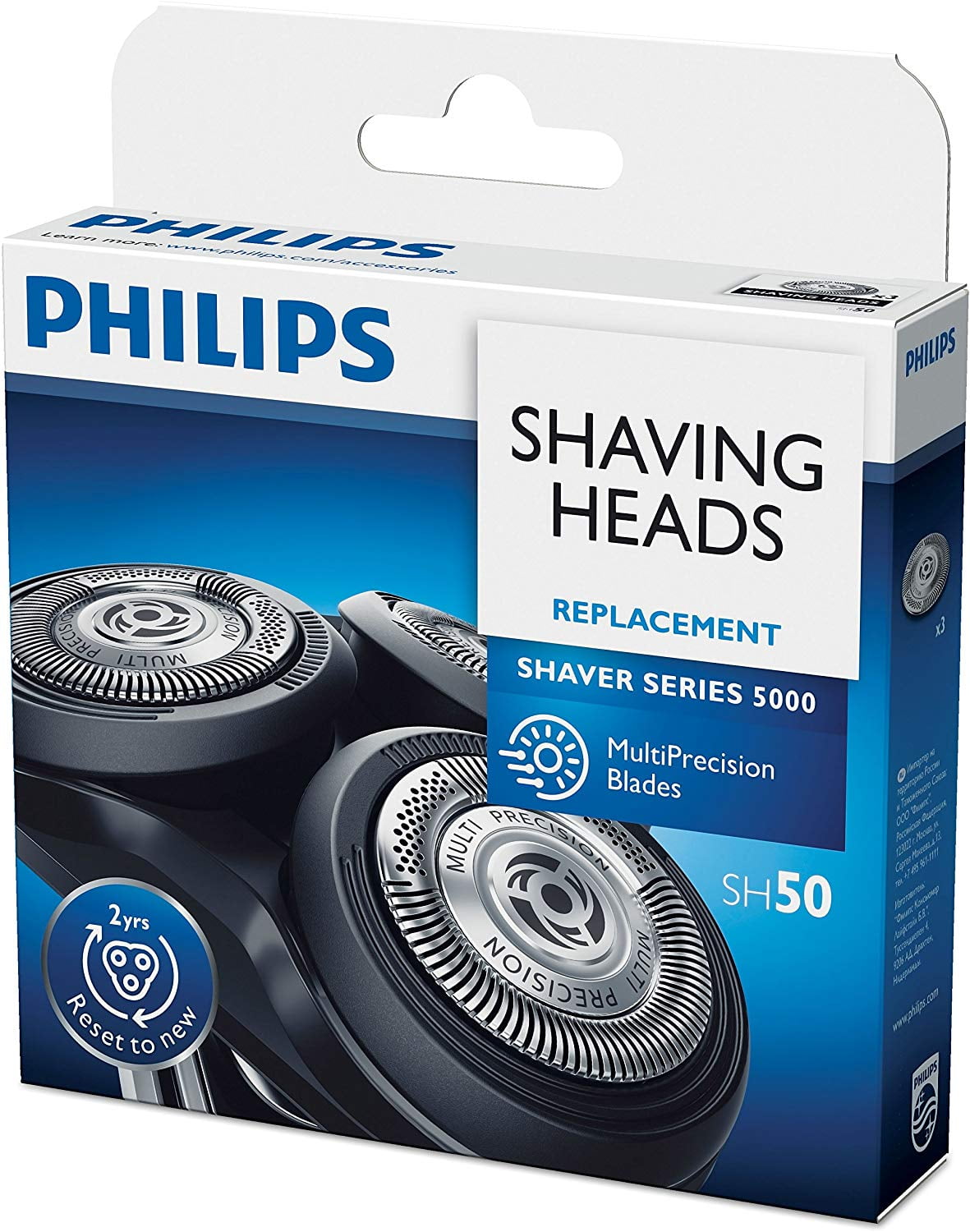 For Philips Norelco Replacement Head for Series 5000 Shavers, SH50/52
