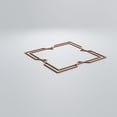 thumbnail image 4 of Ekena Millwork 15 3/8"W x 15 3/8"H x 1/4"T Medium Fleming Decorative Fretwork Wood Wall Panels, Hickory, 4 of 18