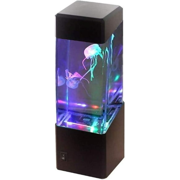 Enchanting Jellyfish Aquarium Lamp, Sensory Stimulation White Noise Machine, Realistic Jellyfish Movement Multi Color Lights, Perfect Night Light For Bedroom