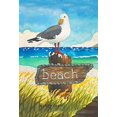 thumbnail image 2 of Toland Home Garden Beach Bird 28 x 40 Inch Decorative Summer Ocean Seagull House Flag, 2 of 5