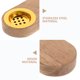 thumbnail image 4 of Quemador de incienso ovalado para aromaterapia y relajación del hogar. Quemador de incienso de madera para decoración de salas de estar y de meditación., 4 of 8