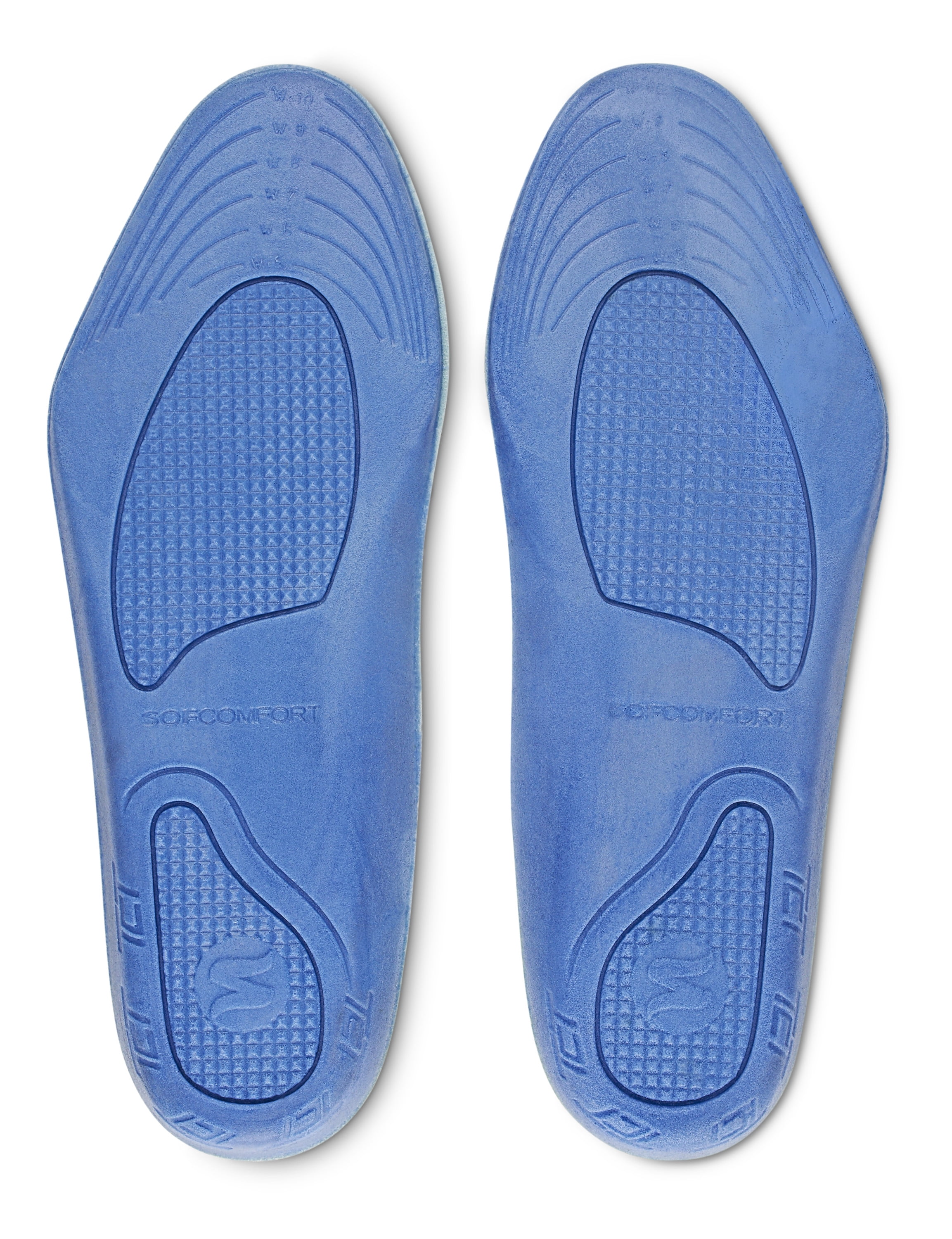Women's Antimicrobial Memory Foam Insoles 2 Pack Value