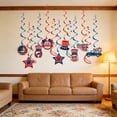 thumbnail image 6 of OAVQHLG3B Independence Day Hanging Swirls, 4th of July Hanging Swirls Independence Day Spiral 4th of July Hanging Decoration for Patriotic Decorations USA Holiday Indoor Outdoor Use, 6 of 6