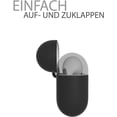 thumbnail image 3 of Étui de Protection Airpods Pro en Silicone, Compatible avec Airpods Pro / Accessoires de Protection / Prend en Charge la Recharge Sans Fil / Noir, 3 of 4