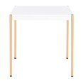 thumbnail image 3 of Acme Furniture LV00035 - Table d'Appoint, Finition Blanche et Dorée - Otrac, 3 of 3