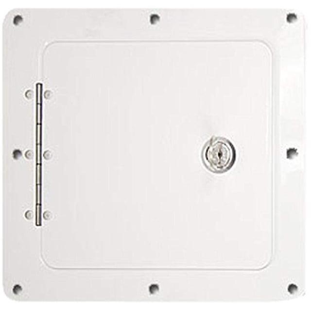 Puerta de Acceso Ultra-Fab 48-979009 Blanca con Cerradura