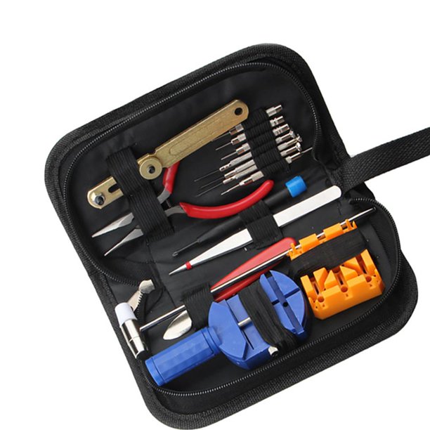 Herramientas De Reloj, Repuestos, Kit De Herramientas De Reparación De Reloj, Abridor De Reloj, Juego De Removedor De Pasador De Enlace, Barra De Resorte, Herramientas De Relojería,16 Uds Speravity TO005339-00