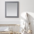 thumbnail image 3 of Maribella 28 Rectangular Bathroom Wood Framed Wall Mirror in Classic Gray, 3 of 9