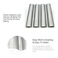 thumbnail image 2 of Non Stick Perforated French Bread Pan Bakeware Toast Cooking Bake Mold Home Bread Baking Mold, 2 of 7
