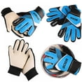 thumbnail image 4 of Goalkeeper Gloves Kids Football Soccer Goalkeeper Goalie Full Finger Hand Protection Gloves, 4 of 9