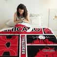 thumbnail image 6 of Chicago Classic Sport Basketball Blanket Gifts for Boys Girls Women Men Basketball Lovers,Soft Flannel Blankets Blankets Plush Bed Blanket Living Room Sofa Warm Throw Blanket 50x60 Inches, 6 of 6