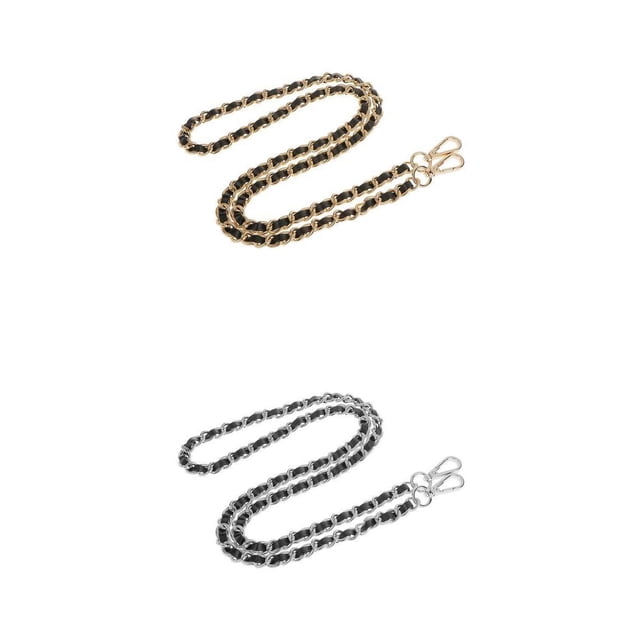 2 Correas De Cadena De Repuesto Para Bolso De Mano Con Asa Para Bolso De Hombro Sunnimix Cadena de la correa del bolso