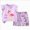 C337--Purple, variant on 18-24 Months Baby Long Sleeve Pajama Sets, Toddler Boy Girl -Piece Sleepwear Flying Sleeve Top Shorts Set for 0 6 12 18 24 M 1t 2t 3t 4t 5t 6t Pajamas & Dailywear Set Red