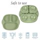 thumbnail image 3 of Lechón autoalimentable para niños pequeños, bandeja de silicona separada, sin bisfenol A, 3 of 6
