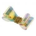 thumbnail image 2 of AMLESO Femmes Filles Barrettes à Nœud Papillon Pinces à Cheveux à Nœud Pinces à Nœud pour Cheveux Couvre-Chef Doré, 2 of 8