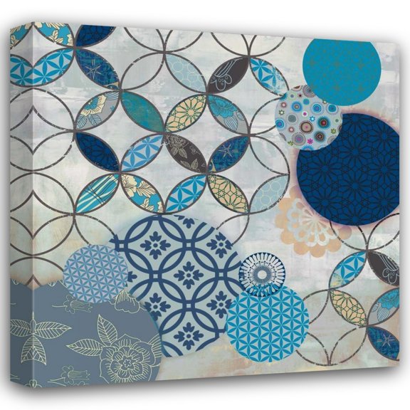 Aimee Wilson 15x15 Gallery Wrapped Canvas Wall Art Titled - Give and Take I