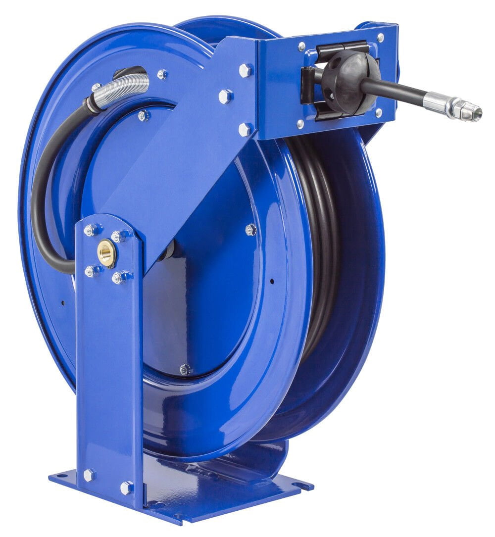 Coxreels Hose Reel Supreme Duty Spring Rewind For Air/water/oil 3/8In Id 100' Hose 3000 Psi