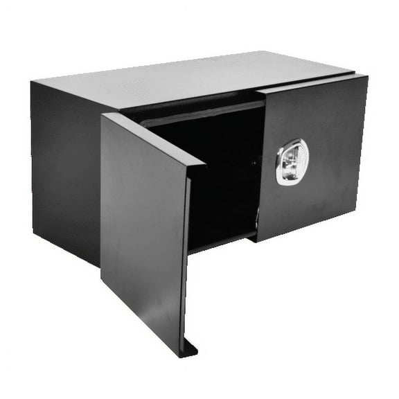 36"x18"x18" Steel Truck Bed Tool Box Underbody Storage w/ Barn Door Key