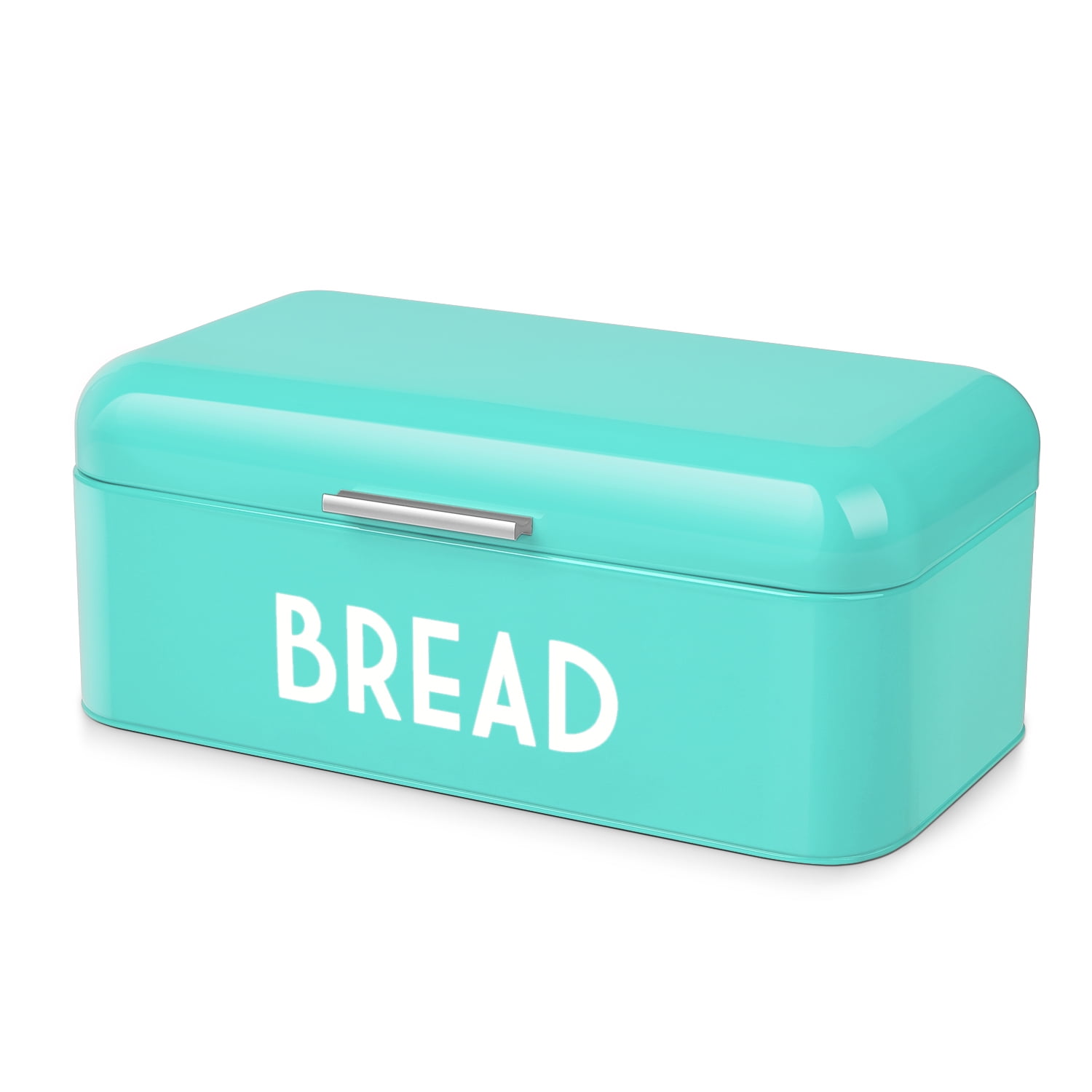 Vintage Metal Bread Box for Kitchen Counter, Bread Bin Storage