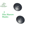 18" Disc Harrow Blades Set of 2.pcs Dual-Punched 1 - 1-1/8" Square 7 Gauge 4.5mm Farmer Bob's Parts 114-18090203P (2)