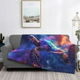 thumbnail image 2 of Zufioo Starry Sky Turtle Print Horizontal Flannel Blanket, Anti-wrinkle, Anti-shrinkage, Anti-allergic Plush Blanket, Household Items Suitable for Bedroom-60"x50", 2 of 6