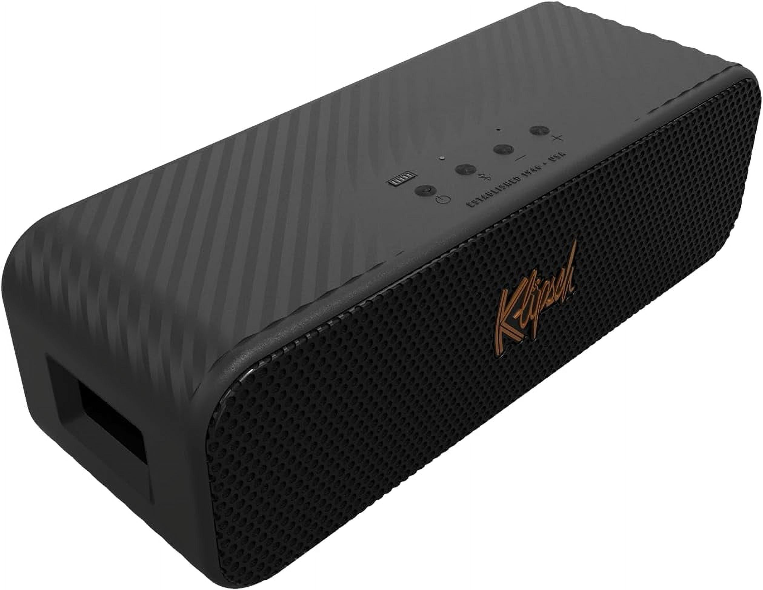 Klipsch KLIPSCH-DETROIT Portable Bluetooth Speaker with Full Range Audio and a 3 Year Amber Protection Plan (2023)
