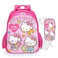 thumbnail image 3 of Pink Hello Kitty School Bags Lovely Orthopedic Girls Primary Backpack Kids Back to School Gift Cartoon Mochilas General, 3 of 7
