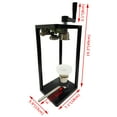 thumbnail image 2 of Hand-Crank Pop-Can Sealing Machine Portable Plastic Cans Sealer Small Rotary Capping Machine 2.16" Sealing Dia, 2 of 6