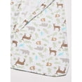thumbnail image 3 of Touched by Nature Baby Boy Organic Cotton Sleeveless Wearable Sleeping Bag, Sack, Blanket, Forest, 6-12 Months, 3 of 4