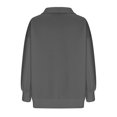 thumbnail image 6 of HAiming Women Oversized Sweatshirts Trendy Quarter Half Zip Hoodies Long Sleeve Pullover Top 2025 Fall Casual Blouses, 6 of 7
