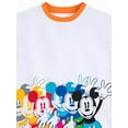 thumbnail image 3 of Disney Parks Boys Colorful Mickey Hi-Low T-Shirt, Sizes 2-16, 3 of 5