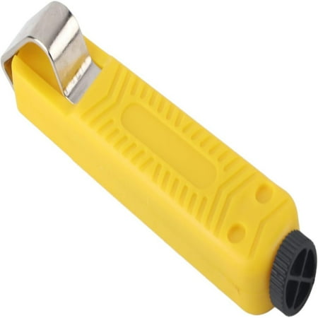 

Coaxial Cable with Precision and Efficiency - Top-of-the-Line Stainless Steel Coaxial Wire Stripper for Professional Use - Adjustable Depth Cutting for Tough Cable Jackets - Exceptional P