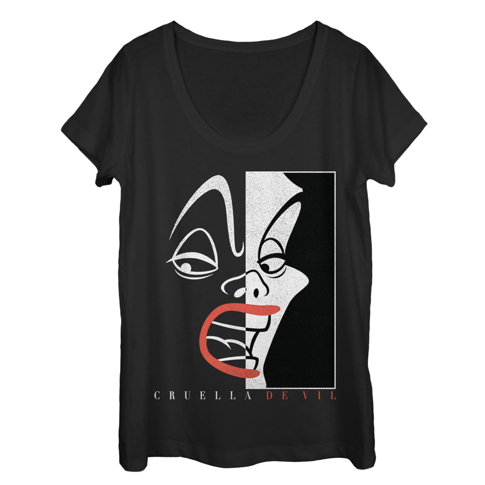 Dalmatians Modern Cruella Scoop Neck 