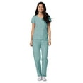 thumbnail image 4 of Adar Universal Scrubs For Women - Curved Glamour Scrub Top, 4 of 7