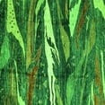 thumbnail image 1 of Ahgly Company Indoor Square Abstract Green Modern Area Rugs, 8' Square, 1 of 4