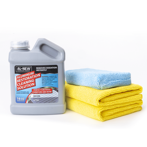 AL-NEW Surface Cleaners with Microfiber Towels, 16 Ounce