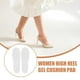 thumbnail image 5 of 1 par de 3/4 longitud plantillas arco transparente autoadhesiva antideslizante cojín plantillas ortopédicas para zapatos de tacones, 5 of 6