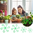 thumbnail image 1 of Juego de enrejado trepador de soporte de plantas - 20 juegos (80 piezas) Clips ajustables para marco de enredadera de flores - 4 tamaños Estacas de jardín para uso en interiores y exteriores, 1 of 7