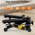 thumbnail image 5 of Steppers for Exercise, Stair Stepper with Resistance Bands, Mini Stepper Hydraulic Fitness Stepper with LCD Monitor Suitable for home fitness strength training, 5 of 25