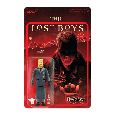UPC: 0840049810112 | Super7 The Lost Boys David (Human) Reaction Figure 3.75 inch