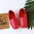 thumbnail image 4 of BLTIBY Toddler Baby Boys Girls Flat Shoes Non Skid Candy-Colored Slipper Sneaker Moccasins Infant Cute Comfy Solid Shoe Red 10-10.5Years, 4 of 8