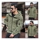 thumbnail image 4 of Chaqueta táctica genérica para hombre con capucha, 4 of 7