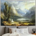 thumbnail image 2 of Orinice Mountain Tapestry Wall Hanging Unique Style Graphic Tapestries Home Wall Decor Art for Living Room Bedroom Apartment Farmhouse Dorm 40x30inch, 2 of 6