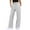 Grey, variant on Promotion Sale! Women's High Waist Wide Leg Pants Lightweight Breathable Loose Fit Comfort Stretchy Waistband With Drawstring Casual Office Work Trousers For Daily Wear Sky Blue XL Size